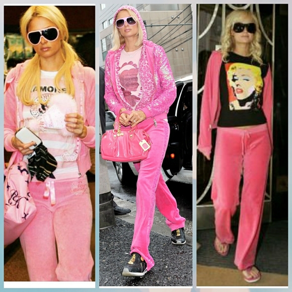 Juicy Couture Bling logo Velour tracksuit - Picture 2 of 11